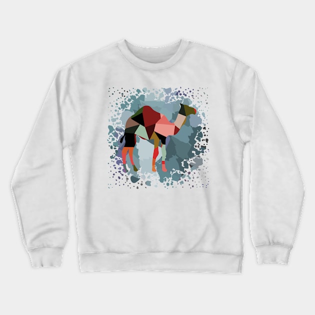 camel Crewneck Sweatshirt by artklejnot